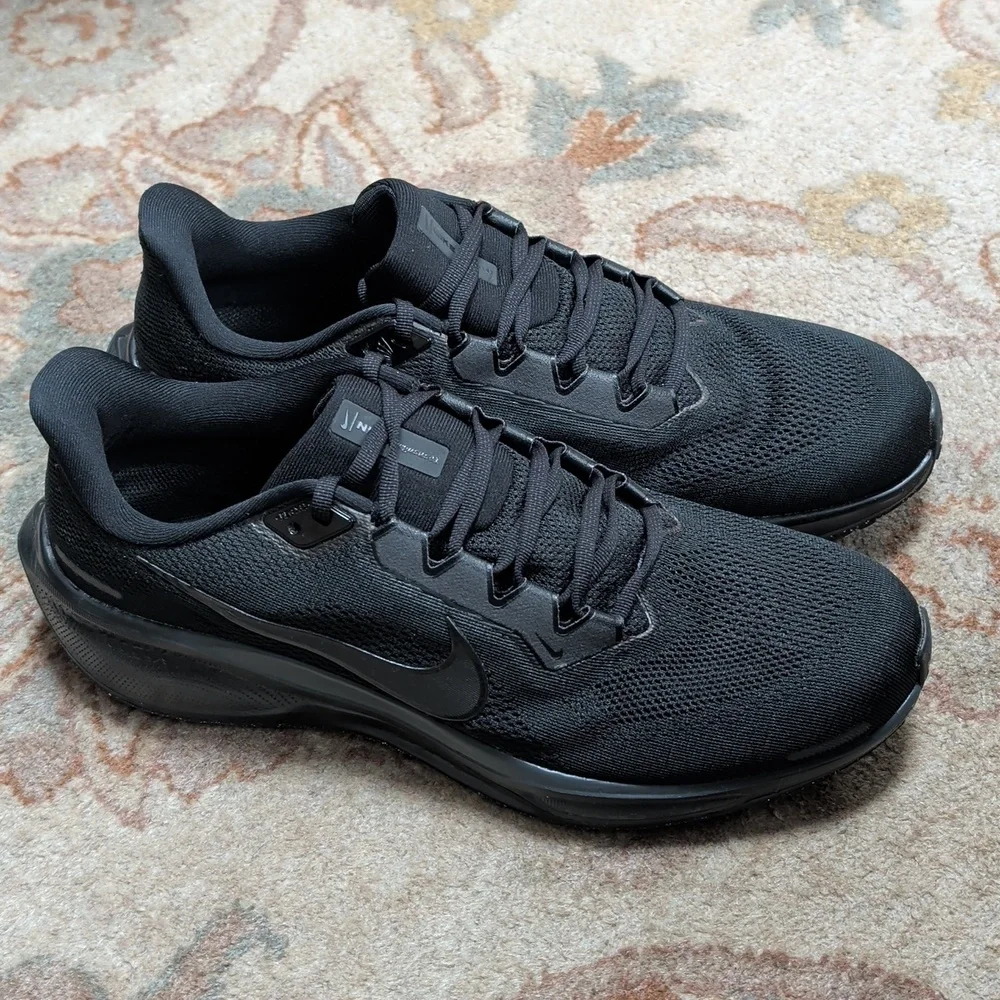 Nike Pegasus 41 Men's Road Running Shoes - Black - Picture 3 of 7